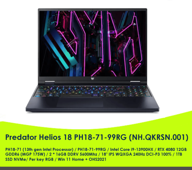 gambar acer predator helios 18 dari web inti-solusi.com