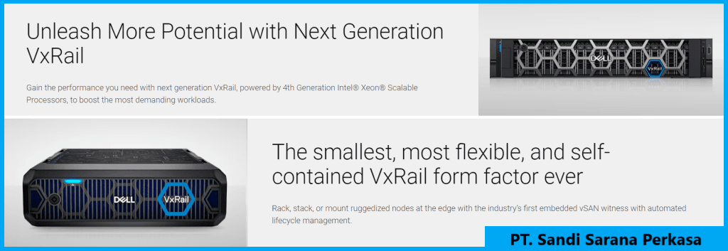 gambar baner Dell VxRail Hyperconverged Infrastructure dari web inti-solusi.com