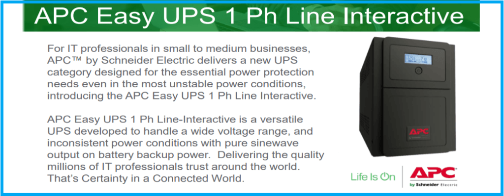 gambar APC Easy UPS SMV Series inti-solusi.com