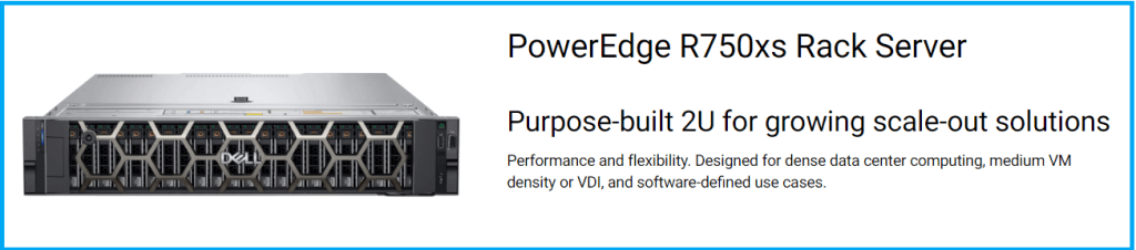 gambar dell PowerEdge R750xs dari inti-solusi.com