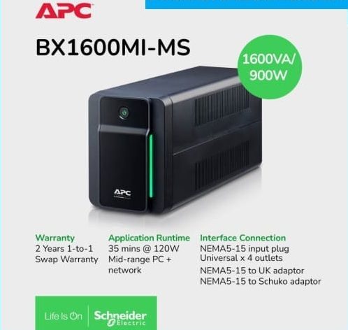 gambar UPS APC BX1600MI-MS