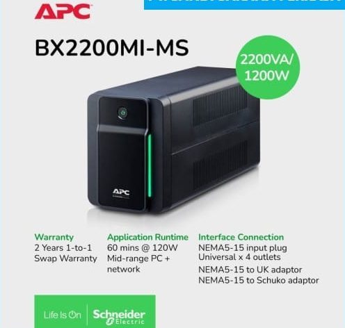 gambar UPS APC BX2200MI-MS