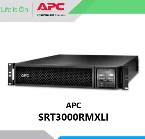 UPS APC SRT3000RMXLI 3kVA/2700W On-line – Full Deskripsi Dan Spesifikasi