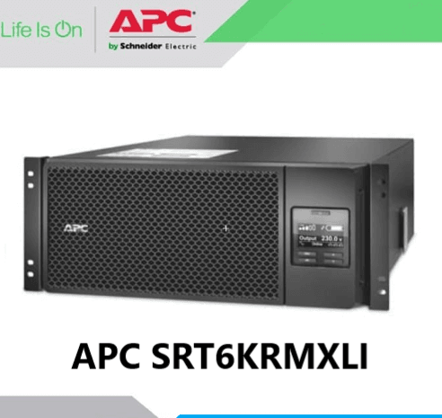 UPS APC SRT6KRMXLI 6kVA/6kW, Rackmount 4U, 230V, On-Line – Full Deskripsi Dan Spesifikasi