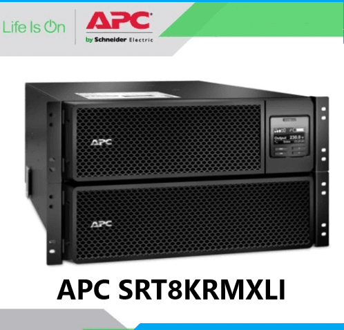 UPS APC SRT8KRMXLI 8kVA/8kW, Rackmount 6U, 230V/400V, On-Line – Full Deskripsi Dan Spesifikasi