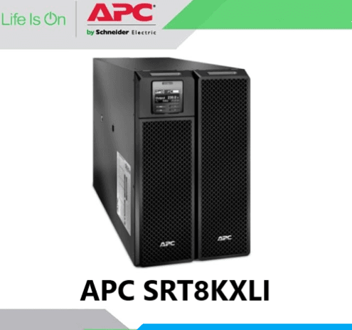 UPS APC SRT8KXLI 8kVA/8kW, Tower, 230V/400V, On-Line – Full Deskripsi Dan Spesifikasi